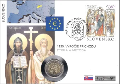 1150. OBLETNICA PRIHODA MISIJONARJEV KONSTATANTINA IN METODA